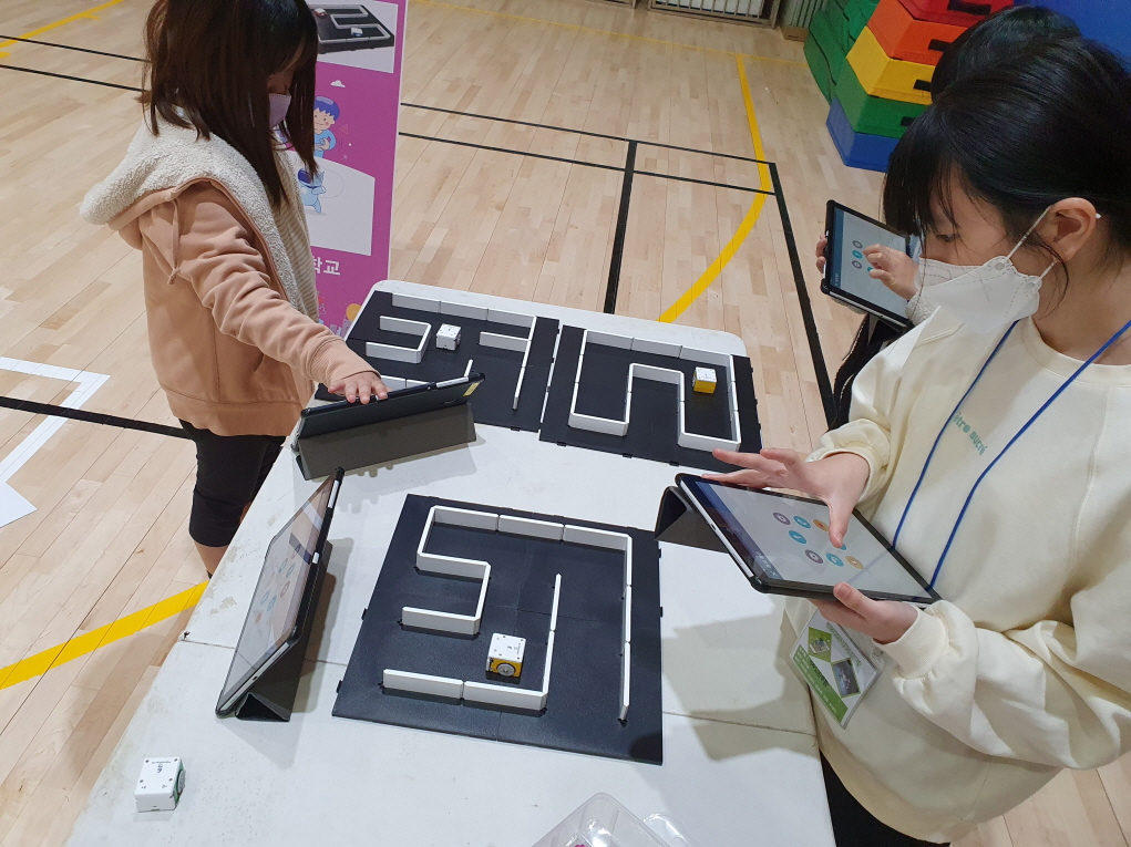 과학행사 SW AI 교육 적용 사진